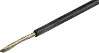 HERTH+BUSS Electric cable silicone 0.75 mm black 5mtr.