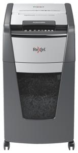Rexel Optimum AutoFeed+ 225M Papierversnipperaar 225 vellen Micro cut 2 x 15 mm P-5 60 l Ook geschikt voor Paperclips, Nietjes, Creditcards