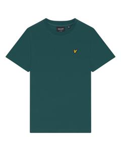 Lyle & Scott T-shirt plain - X310 Deep Emerald groen