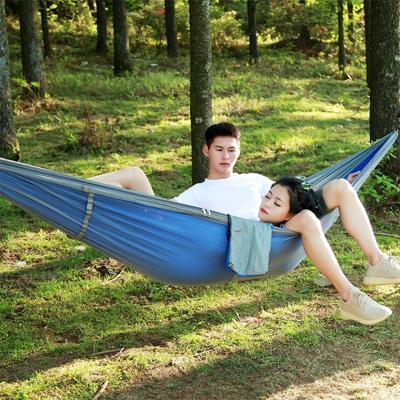 1-2 persoon buiten muggen net parachute hangmat Camping opknoping slapende bed Swing draagbare dubbele stoel 260 x 140cm
