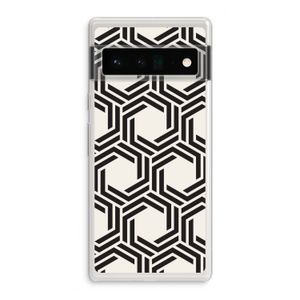Geometrisch patroon: Google Pixel 6 Pro Transparant Hoesje