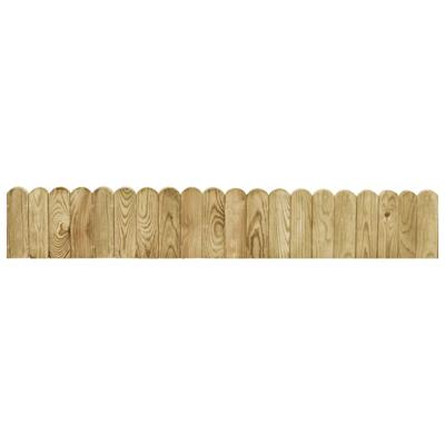 Gazonrand 120 cm geïmpregneerd grenenhout groen