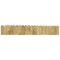Gazonrand 120 cm geïmpregneerd grenenhout groen