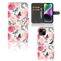 iPhone 15 Hoesje Butterfly Roses - thumbnail
