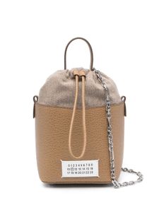 Maison Margiela petit sac à main 5AC - Marron