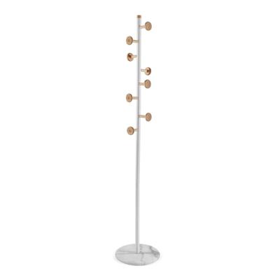 Kapstok Versa Wit Hout Metaal 34,5 x 180 x 34,5 cm