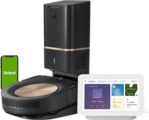 iRobot Roomba s9+ + Google Nest Hub 2 Chalk
