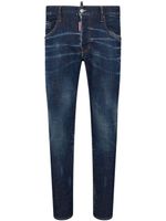 DSQUARED2 jean skinny à logo appliqué - Bleu