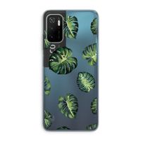 Tropische bladeren: Xiaomi Poco M3 Pro 5G Transparant Hoesje