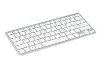 R-Go Tools R-Go Compact Toetsenbord, QWERTY (US), wit, bedraad - thumbnail