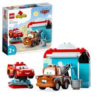 LEGO DUPLO Disney Cars Bliksem McQueen en Takel wasstraatpret 10996 - thumbnail