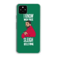 Sleigh Bells Ring: Google Pixel 5a 5G Transparant Hoesje