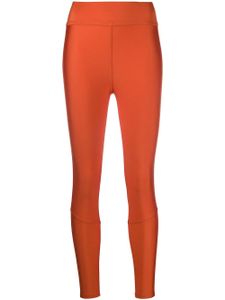 Moncler legging à taille logo - Orange