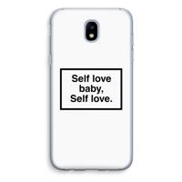 Self love: Samsung Galaxy J5 (2017) Transparant Hoesje