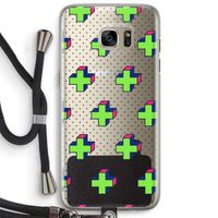 8-bit N°10: Samsung Galaxy S7 Edge Transparant Hoesje met koord