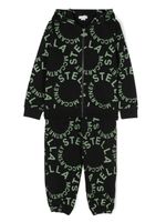 Stella McCartney Kids survêtement en coton à logo imprimé - Noir