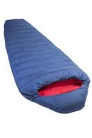 Lowland Kibo Zero Mummie Slaapzak Blauw Buitenzijde / Rode Binnenzijde 225X80