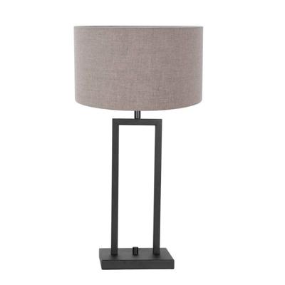 Steinhauer Landelijke schemerlampStanger met taupe kap - 8210ZW