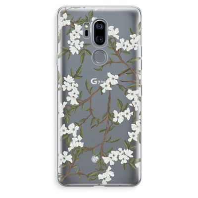 Blossoming spring: LG G7 Thinq Transparant Hoesje
