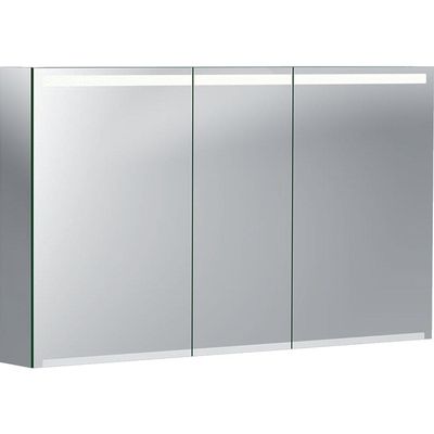 Geberit Option spiegelkast met verlichting 3 deuren 120x70x15cm 500.207.00.1