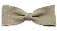 Sir Redman SRBOWTIE24045 Strik Primo Puntino - Groen / Wit