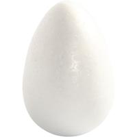 Creativ Company Eieren, h: 12 cm, wit, 5 stuk/ 1 doos