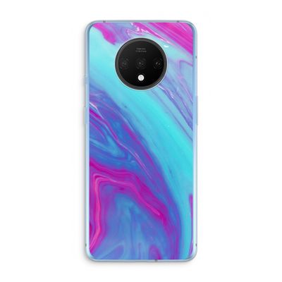 Zweverige regenboog: OnePlus 7T Transparant Hoesje