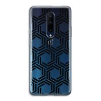 Geometrisch patroon: OnePlus 7 Pro Transparant Hoesje