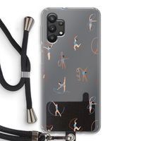 Dancing #3: Samsung Galaxy A32 5G Transparant Hoesje met koord