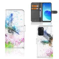 Hoesje OPPO Reno6 5G Vogel | Portemonnee hoesje