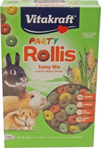 Rollis Party knaagdier en konijn 500 gram - Vitakraft