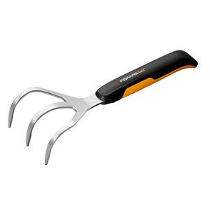 Fiskars Xact Zwart, Roestvrijstaal Handcultivator