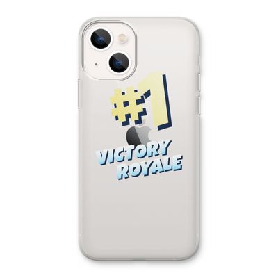 Victory Royale: iPhone 13 Transparant Hoesje