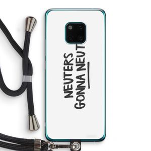 Neuters: Huawei Mate 20 Pro Transparant Hoesje met koord
