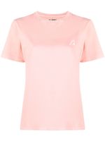 Autry t-shirt à logo brodé - Rose