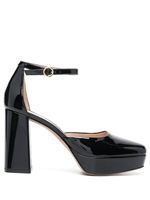 Gianvito Rossi escarpins à talon épais - Noir