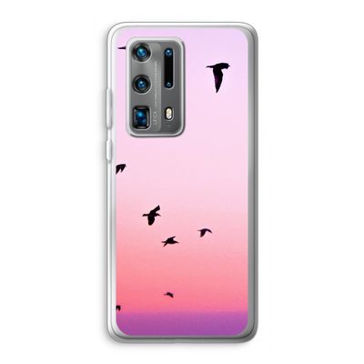 Fly away: Huawei P40 Pro Plus Transparant Hoesje