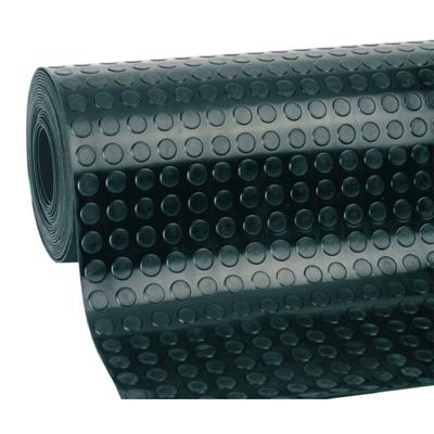 Tapijt Productos Gol Zwart Natuurlijk rubber Cirkel 1 x 10 m