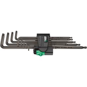 Wera 967/9 TX XL 1 Binnen-Torx Haakse schroevendraaierset T 8, T 9, T 10, T 15, T 20, T 25, T 27, T 30, T 40 9-delig