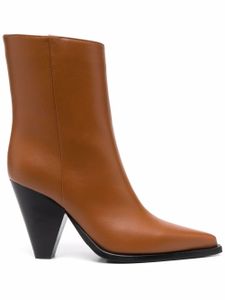 Scarosso bottines Emily en cuir - Marron