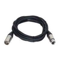 DAP FL74 XLR M/F Mic/linekabel 3m met Neutrik pluggen