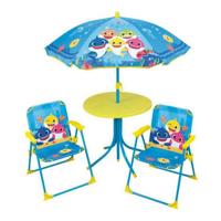 Set met kindertafel en stoelen Fun House Baby Shark