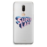 Superlady: OnePlus 6 Transparant Hoesje