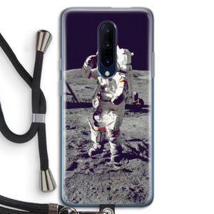 Spaceman: OnePlus 7 Pro Transparant Hoesje met koord