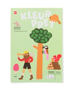 HEMA Kleurboek A4 Bosdier