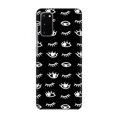 Eye pattern #3: Volledig geprint Samsung Galaxy S20 Hoesje