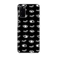 Eye pattern #3: Volledig geprint Samsung Galaxy S20 Hoesje