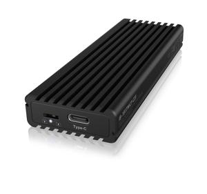 ICY BOX IB-1817MCT-C31 SDD-behuizing Zwart M.2