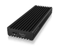ICY BOX IB-1817MCT-C31 SDD-behuizing Zwart M.2 - thumbnail