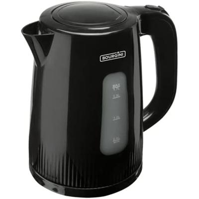 Waterkoker Bourgini 230016 Zwart 2200 W 1,7 L
